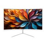 22-Inch Frameless Curve LED Monitor ( White, 100Hz )