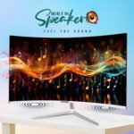 24-Inch Frameless Curved LED Monitor (White, 120Hz) - Image 3