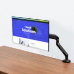 Monitor 27" Frameless Flat + Monitor Arm