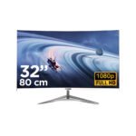 Monitor 32" Frameless Curve + Monitor Arm - Image 3