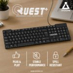 Quest+ Wired Keyboard - Image 2