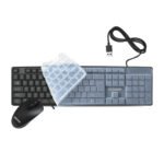 Super Wired Keyboard & Mouse Combo with Keyskin