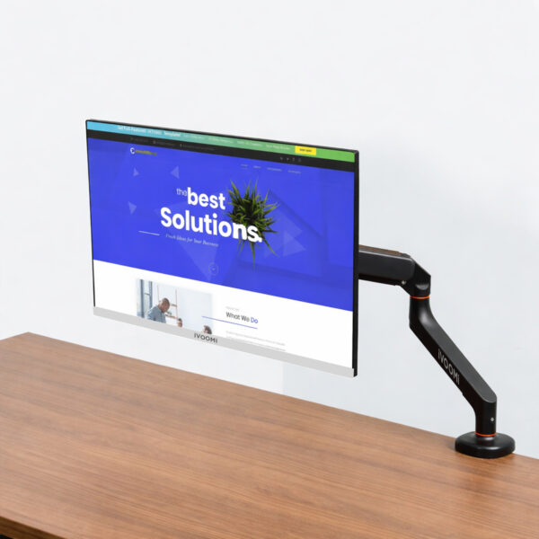 Monitor 27" Frameless Flat + Monitor Arm