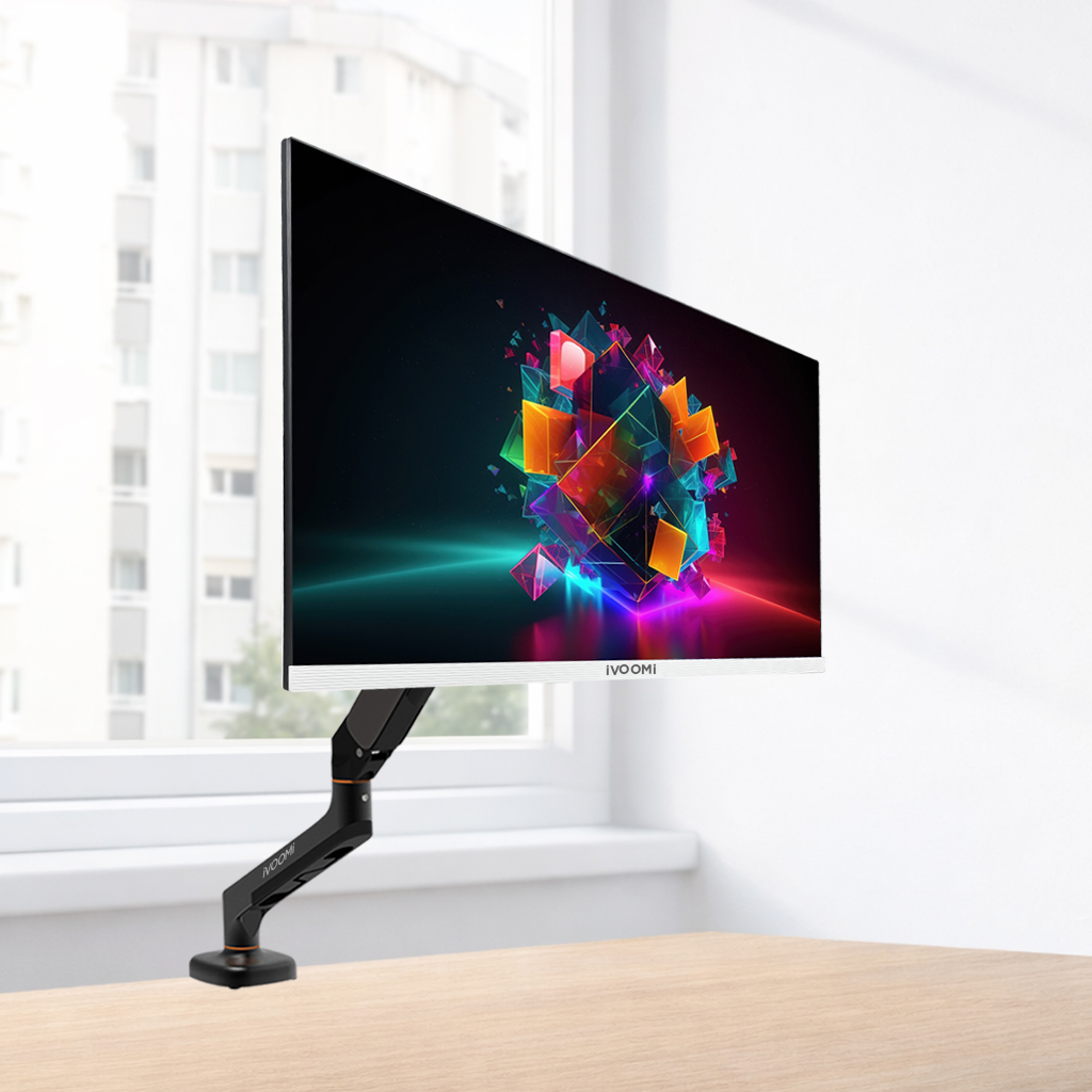 Monitor 32" Frameless Flat + Monitor Arm