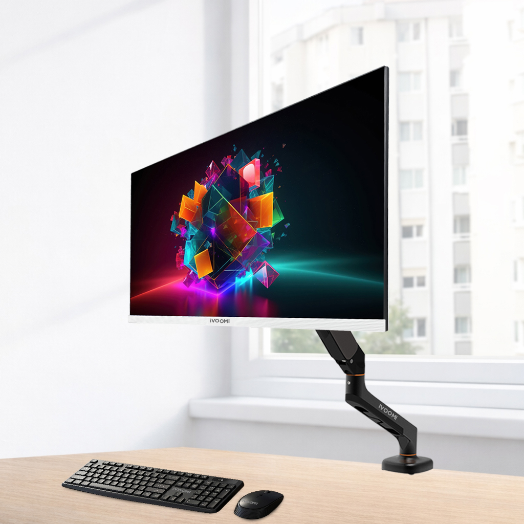 Monitor 32" Frameless Flat + Monitor Arm + Spice Combo