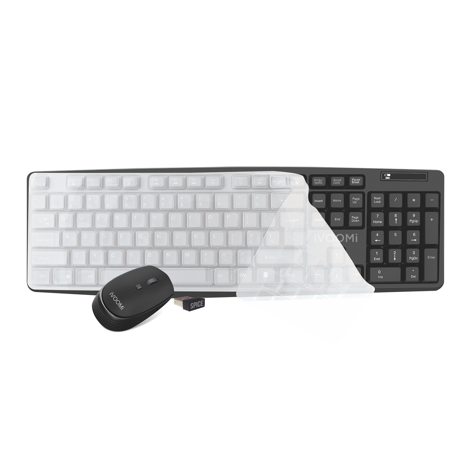 Monitor 27" Frameless Flat + Monitor Arm + Spice Combo