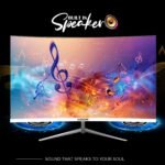 27-Inch Frameless Curved LED Monitor (White, 100Hz) - Image 2