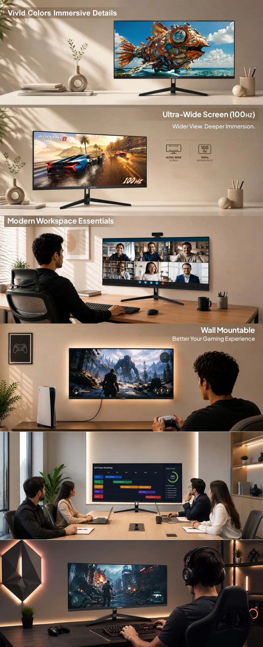 29 inch ultra-wide Monitor