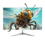 32-Inch Frameless Flat Monitor (White, 100Hz)
