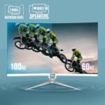32-Inch Curved LED Monitor (White, 100Hz) - Image 4