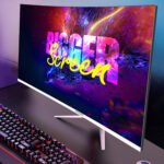 32-Inch Curved LED Monitor (White, 100Hz) - Image 5