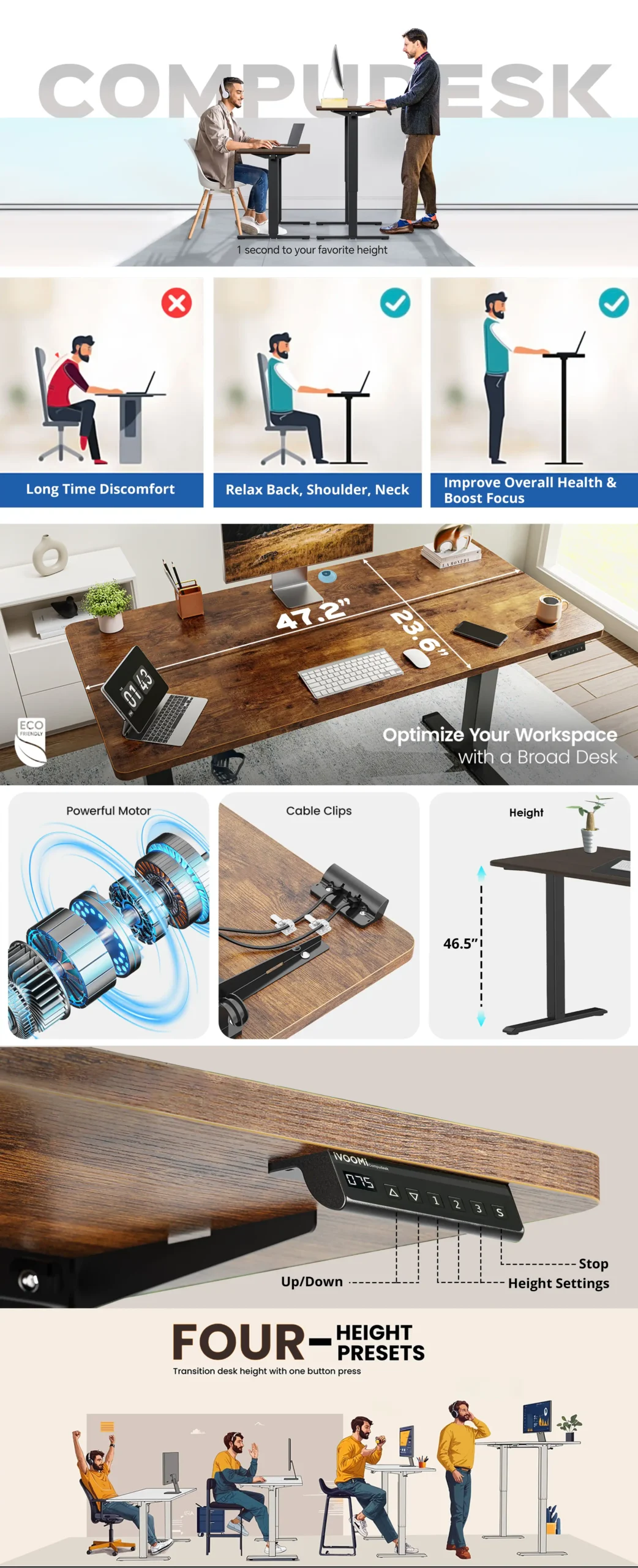 Black Frame Desk Desktop