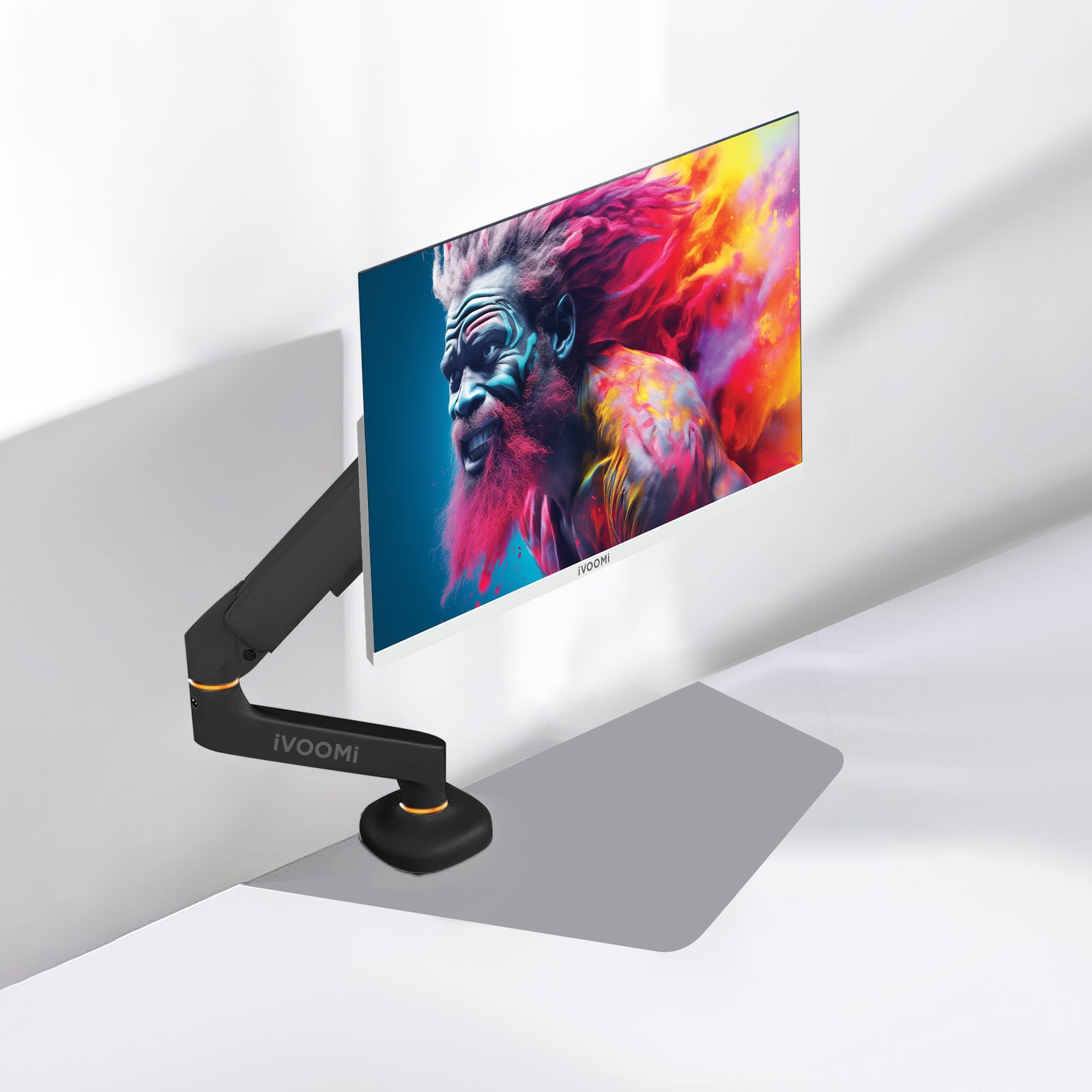 Combo-2.jpg Monitor 24" Frameless Flat + Monitor Power Arm - Image 1