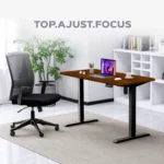 Modern Workspace with Adjustable Desk