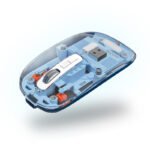Opaque Blue Wireless Mouse