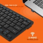 Zoox Black Wireless Keyboard & Mouse Combo - Image 4