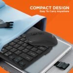 Zoox Black Wireless Keyboard & Mouse Combo - Image 3